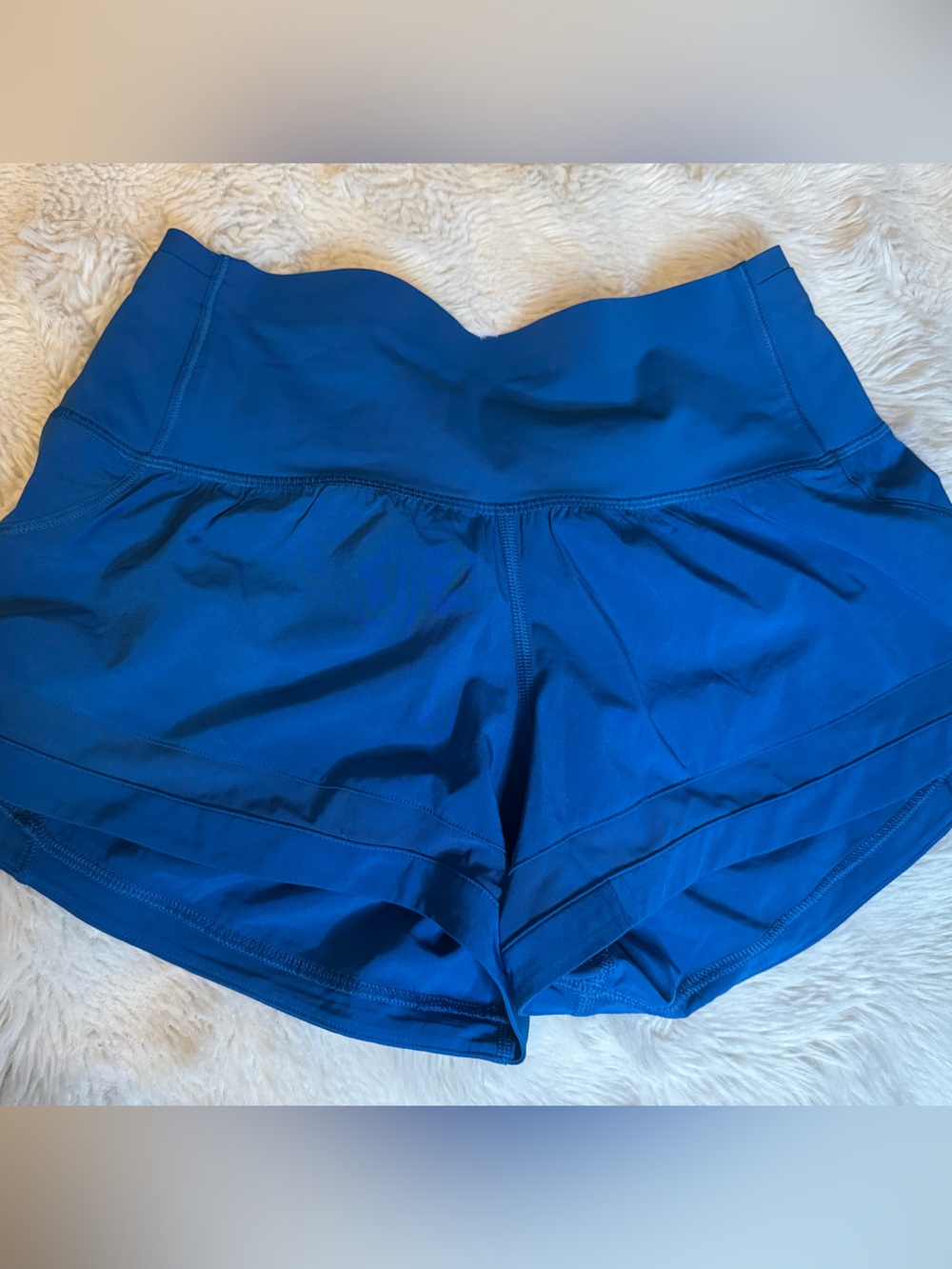 lululemon athletica Bright Blue Performance Shorts